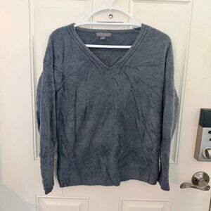 Barefoot Dreams Sweater XS | CozyChic Lite Smoky Blue V-Neck Pullover